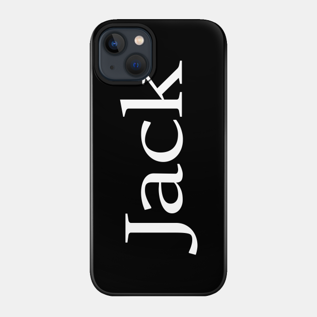 Jack - Jack - Phone Case