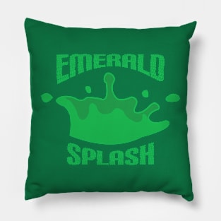 Emerald Splash Pillow