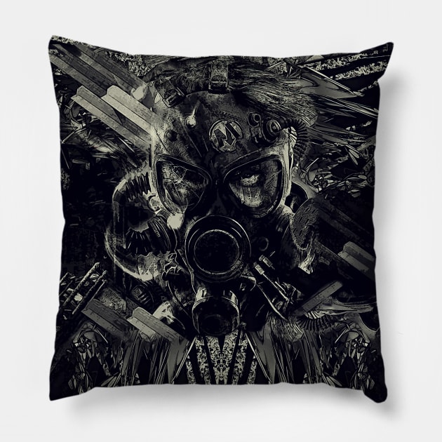 Metro Exodus Pillow by syanart