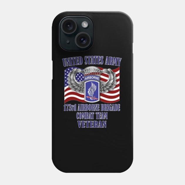 173rd Airborne Brigade- Veteran Phone Case by Relaxed Lifestyle Products