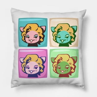 Miaurilyn Monroe 4 Colors Pillow