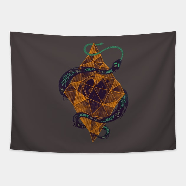 mystic cyrstal Tapestry by againstbound