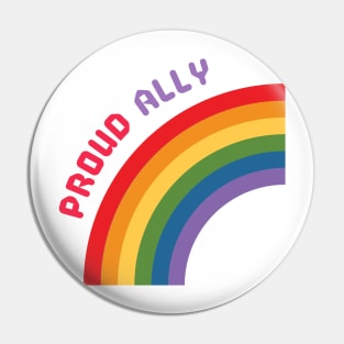 Proud Ally Pin