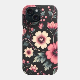 Pink Flowers Phone Case