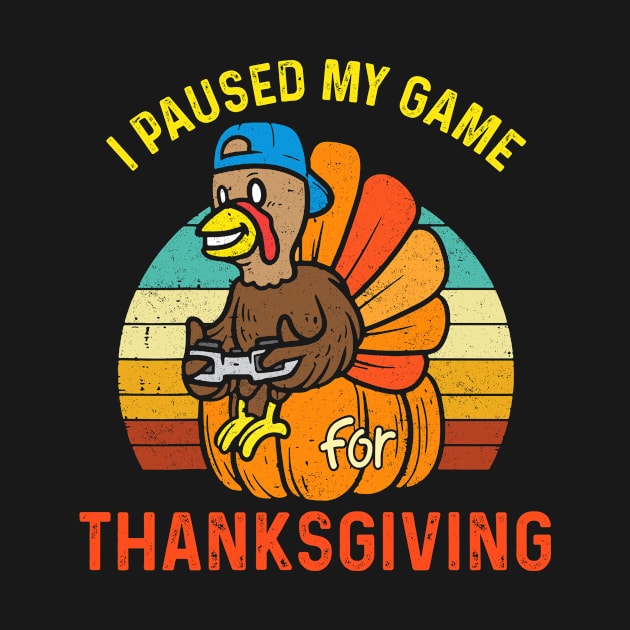 Happy Thanksgiving Gamer Turkey Video Game Lovers Kids Boys by _So who go sayit_