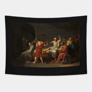 The Death of Socrates - Jacques-Louis David Tapestry