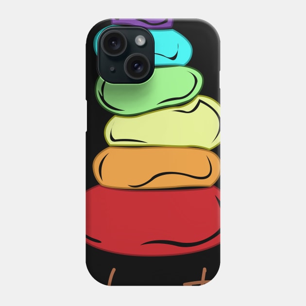 Chakra Yoga Teacher Phone Case by JDaneStore