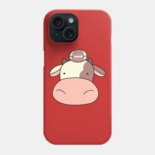 Football Cow Face Phone Case