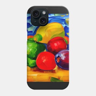 Fruit & Vegetable Oil Painting Phone Case