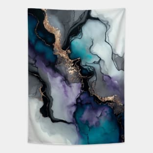 Lucid Dream - Abstract Alcohol Ink Resin Art Tapestry