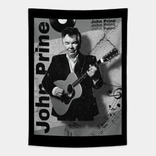 John Prine /// Retro 70s Style Tapestry