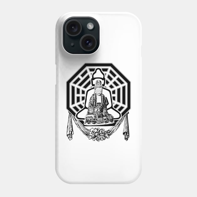 Buddhist entity that transmits peace and encourages forgiveness Phone Case by Marccelus