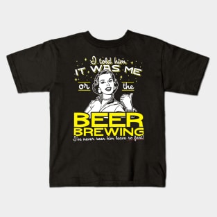 Beer Brewing Kids T-Shirts for Sale