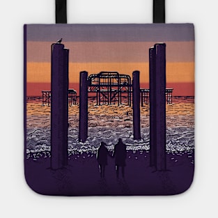 West Pier Sunset Tote