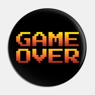 Game Over Pin