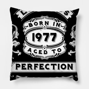 Legends Born in 1977 Pillow