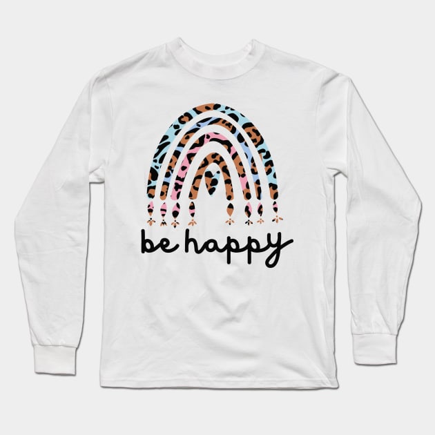 Rainbow Printed T-Shirt - Luxury White