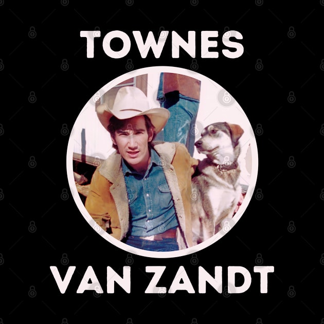 townes van zandt || light cream by claudia awes