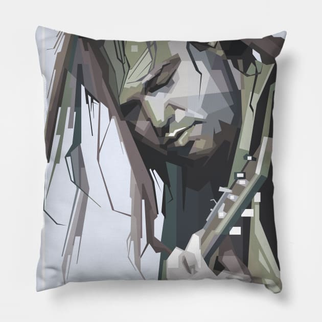 Max Cavelera Pillow by Alkahfsmart