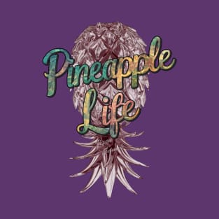 Pineapple Life upside-down swingers pineapple T-Shirt