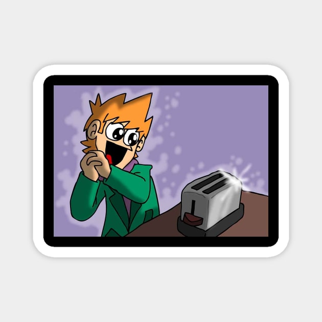 eddsworld toaster Magnet by Tracy Daum