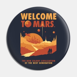 Welcome to Mars Pin