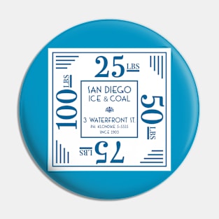 San Diego Ice & Coal Pin