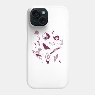 blood and guts Phone Case