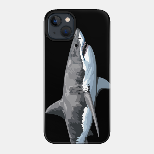 The Great White Shark - Shark - Phone Case