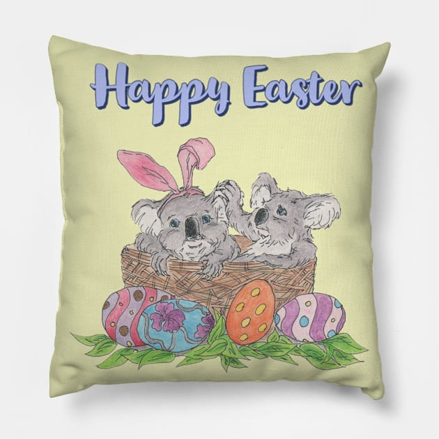 Koala Easter Pillow by AussieLogic