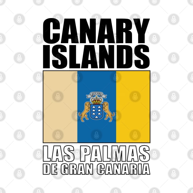 Flag of Canary Islands by KewaleeTee