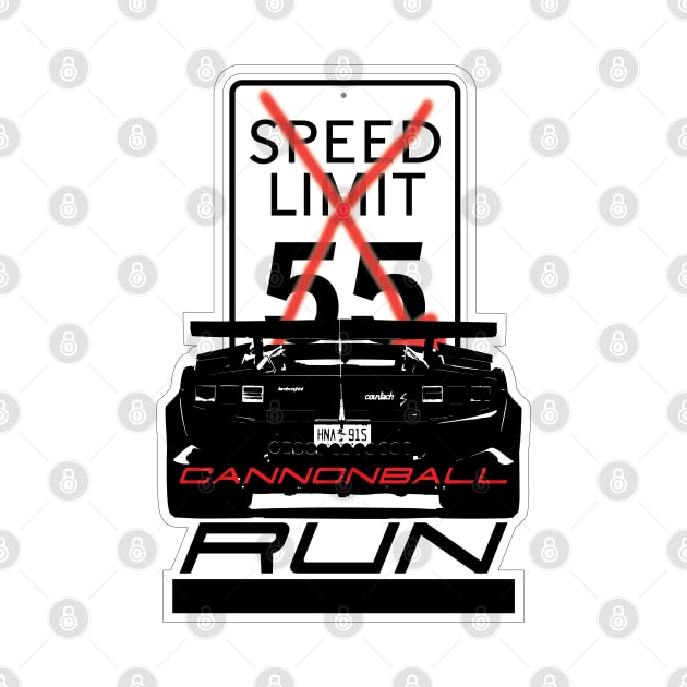 Cannonball Run by Robot Art