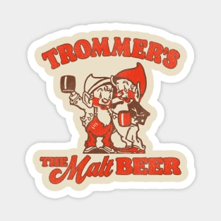 Trommer's Gnomes Retro Defunct Malt Beer Magnet