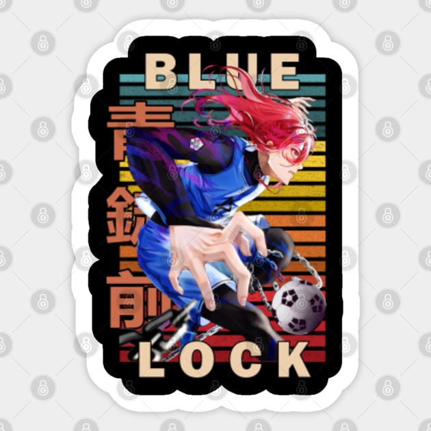 Blue Lock Anime Stickers for Sale