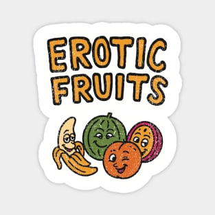 Erotic Fruits Juicy Vibes Adult Humor Magnet