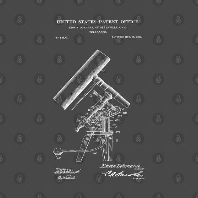 Telescope Patent White by Luve