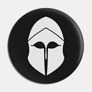 Corinthian helmet (silver) Pin