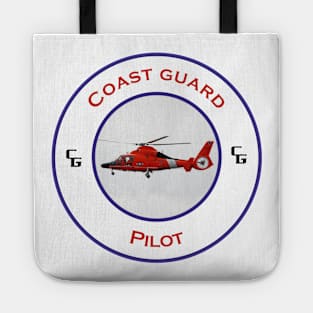 Pilot - US Coastguard search and rescue Helicopter -  Dolphin Tote