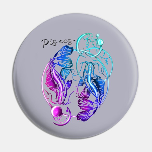 Pisces Pin by whittlealittle