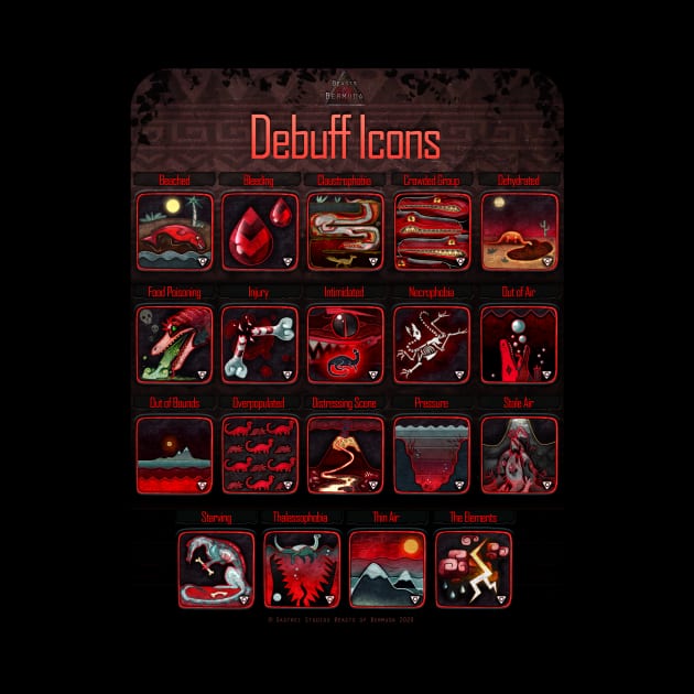 Debuff Icons Collection by BeastsofBermuda