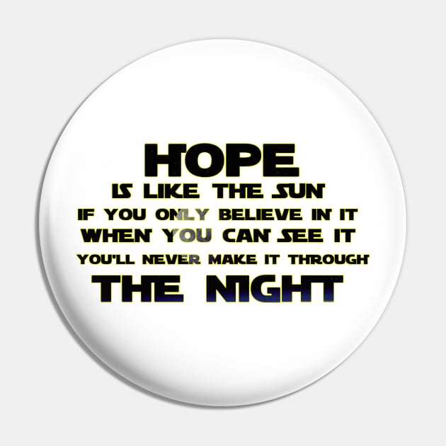 Hope Pin by Zombiscuit