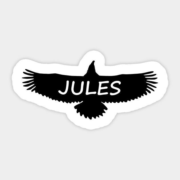 Jules Eagle - Jules - Sticker