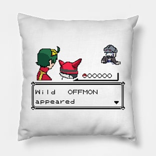 Monster battle Digimon Universe Pillow