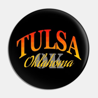 City Pride: Tulsa, Oklahoma Pin