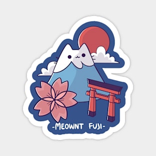 Meownt Fuji Magnet