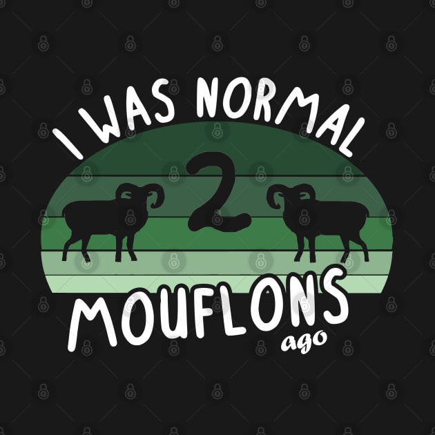 2 mouflons before I was normal animal kids saying by FindYourFavouriteDesign