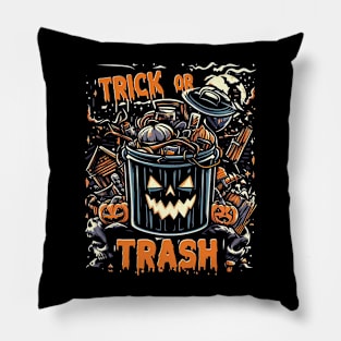 Trick Or Trash Pillow