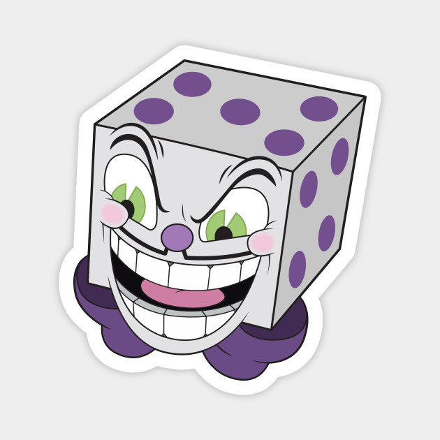 King dice laugh Magnet for Sale by IsThatFine