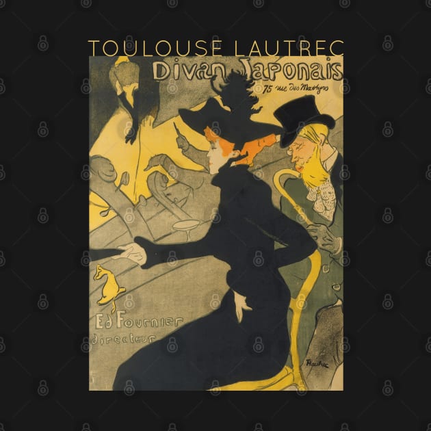 Toulouse Lautrec - Divan Japonais by TwistedCity