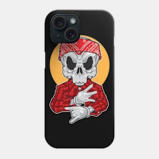 Gangsta Skull Phone Case